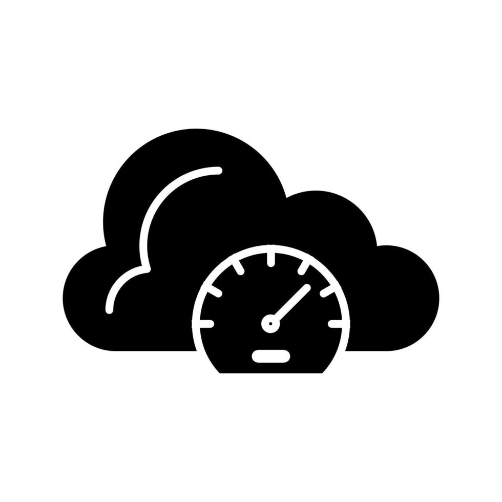 Speed Test Vector Icon