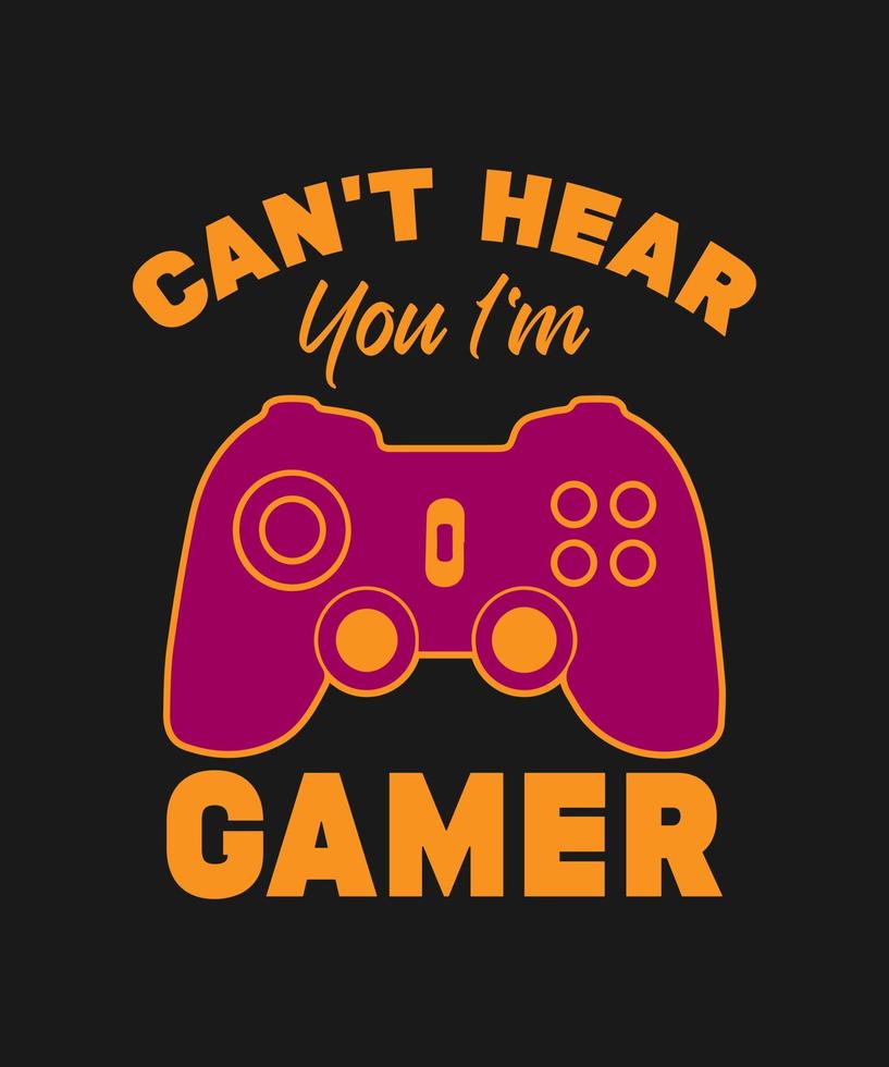 Gaming t shirt design, Vector gamer t shirt, Retro gaming t shirt, vintage gaming gamer t shirt design. Gaming vector.