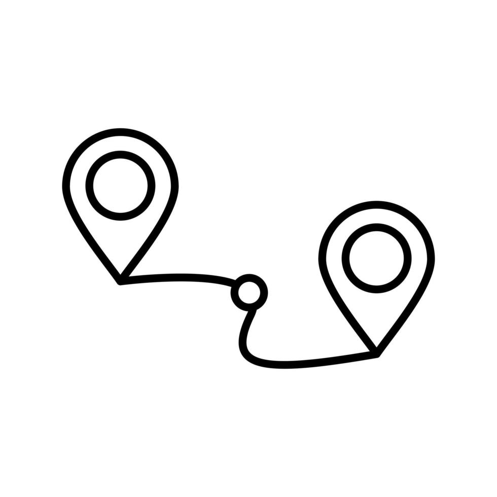 Route Vector Icon