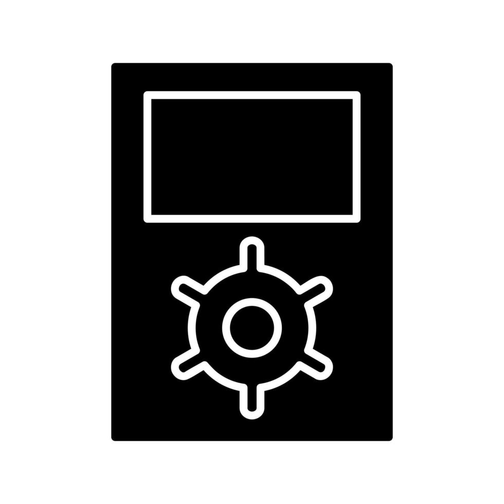 Unique Portfolio Management Vector Icon