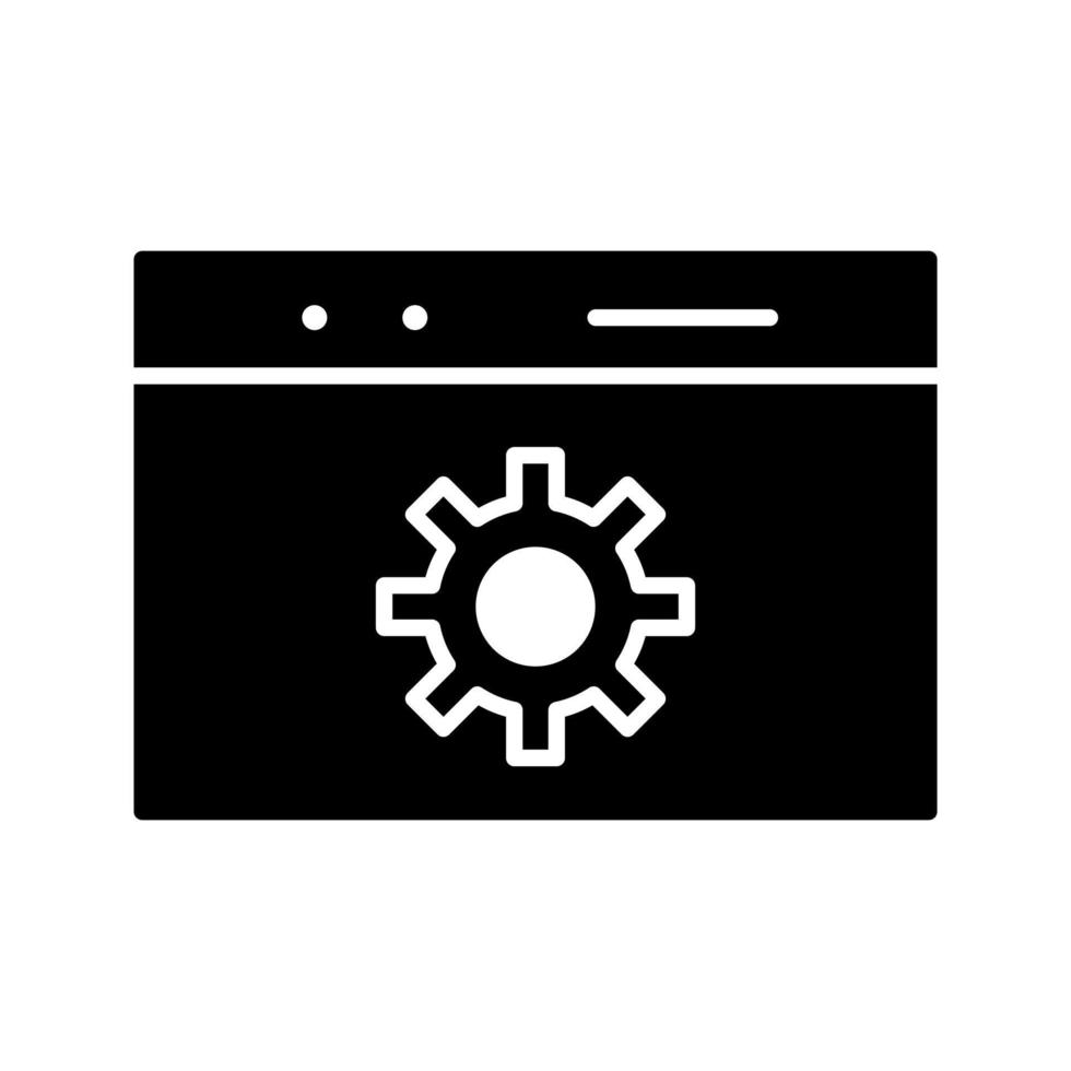 Unique Web Optimization Vector Icon