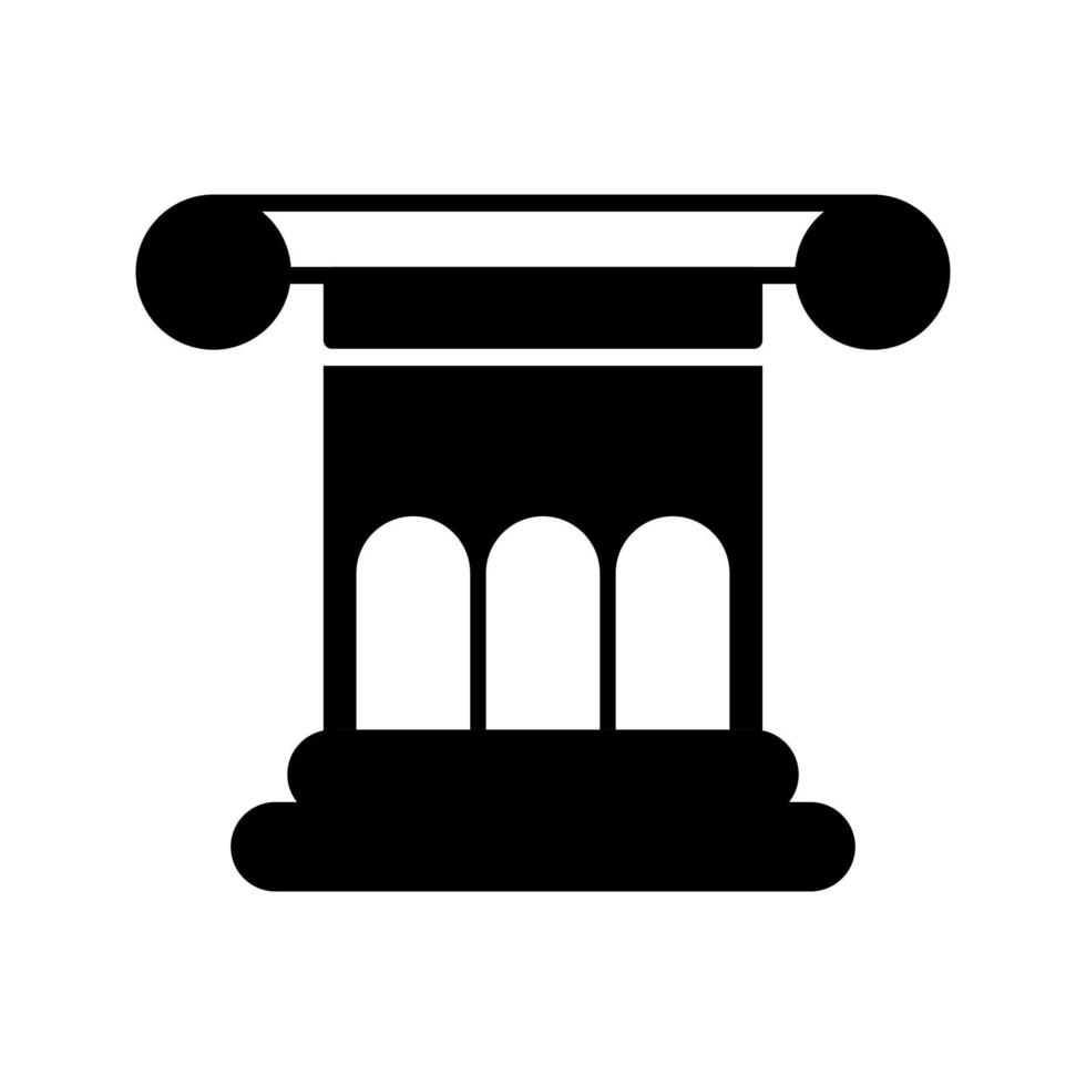 Roman Law Vector Icon