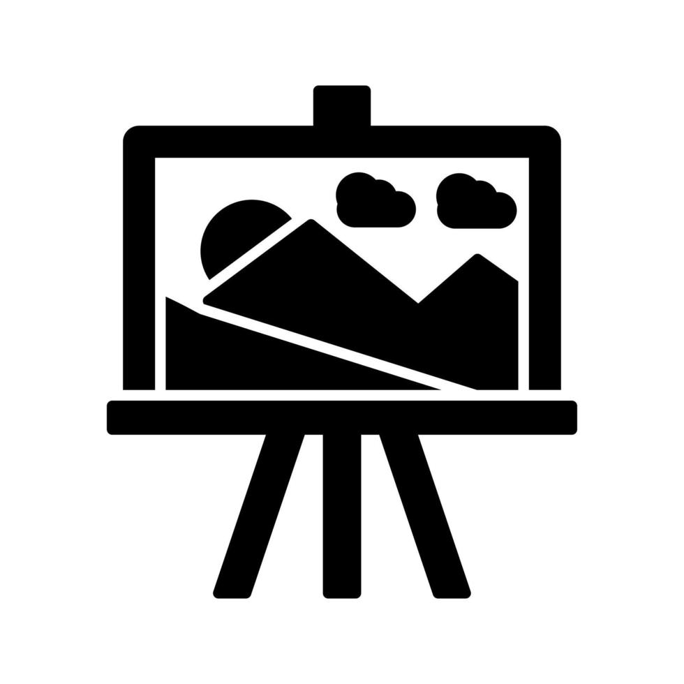 Canvas Vector Icon