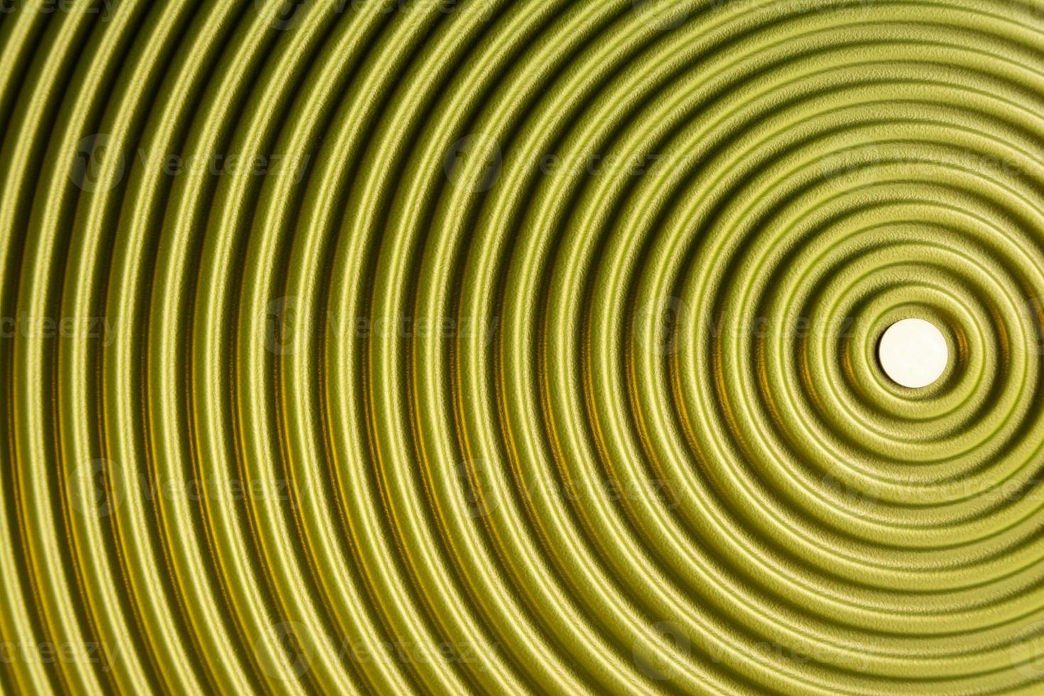 Abstract background green texture with concentric circles, circles, divergent circles photo