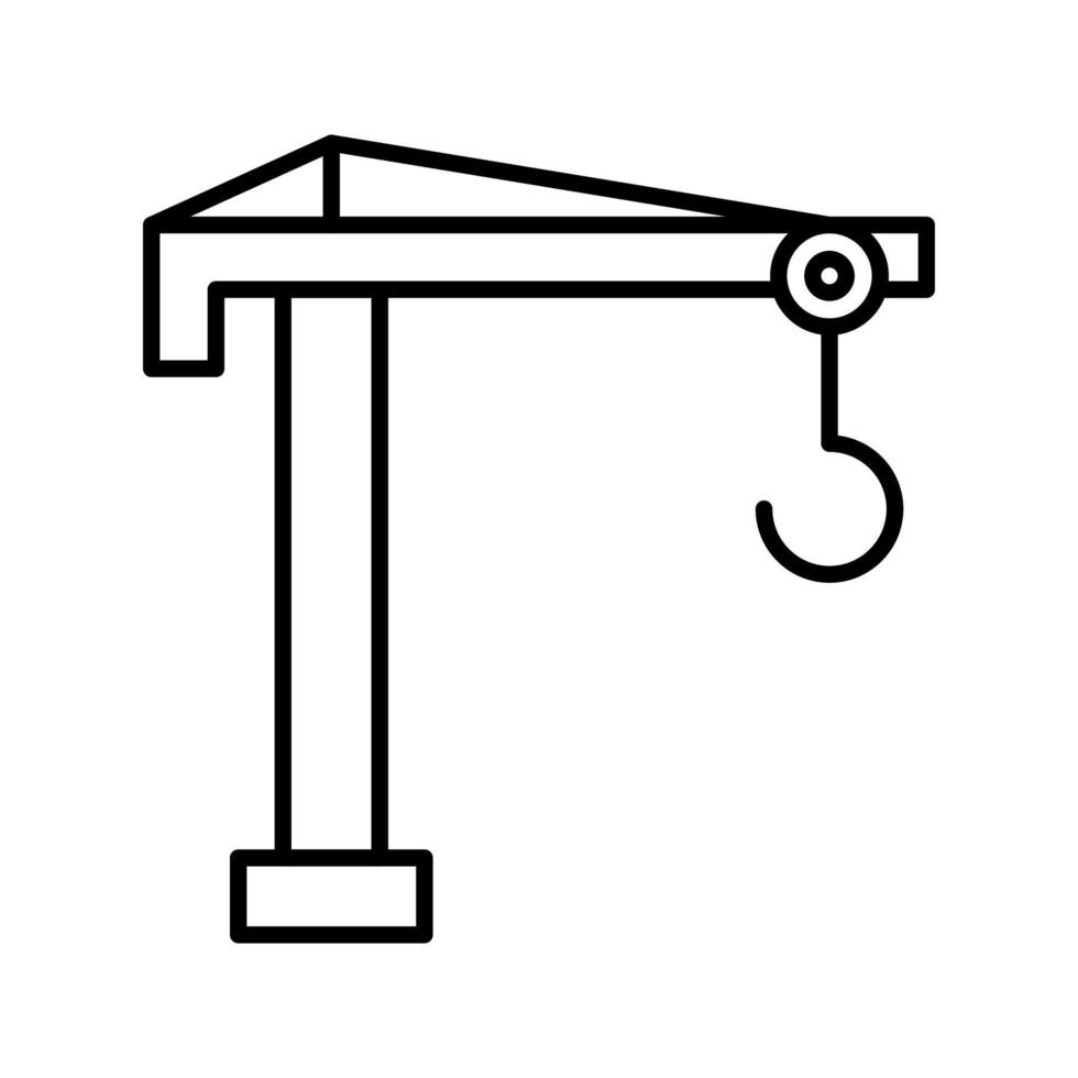 Crane Vector Icon