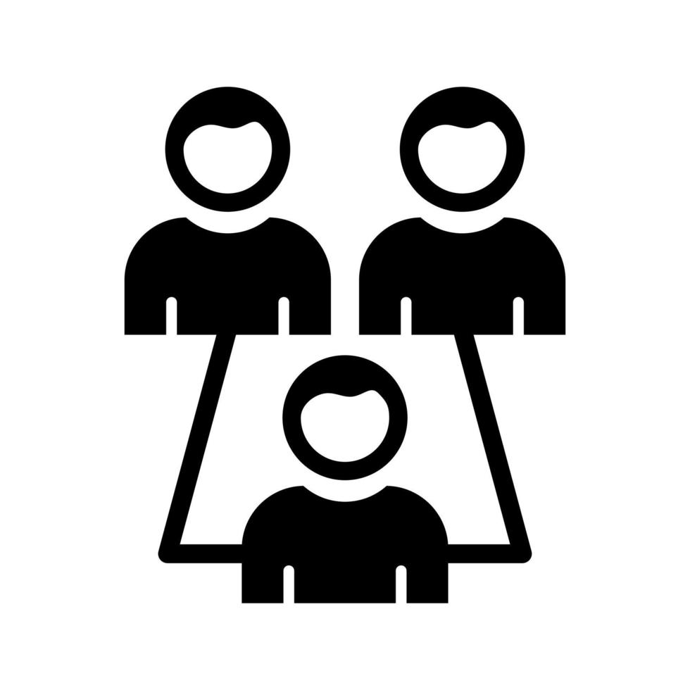 Connected Users Vector Icon