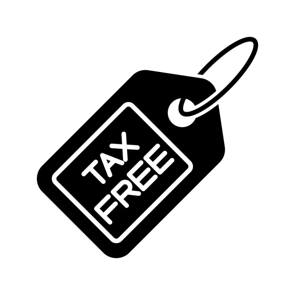 Tax Free Vector Icon