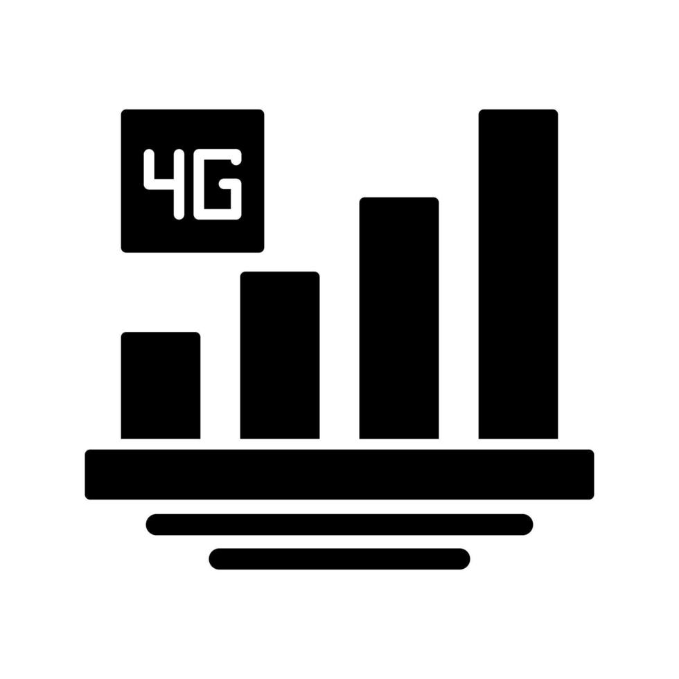 icono de vector 4g