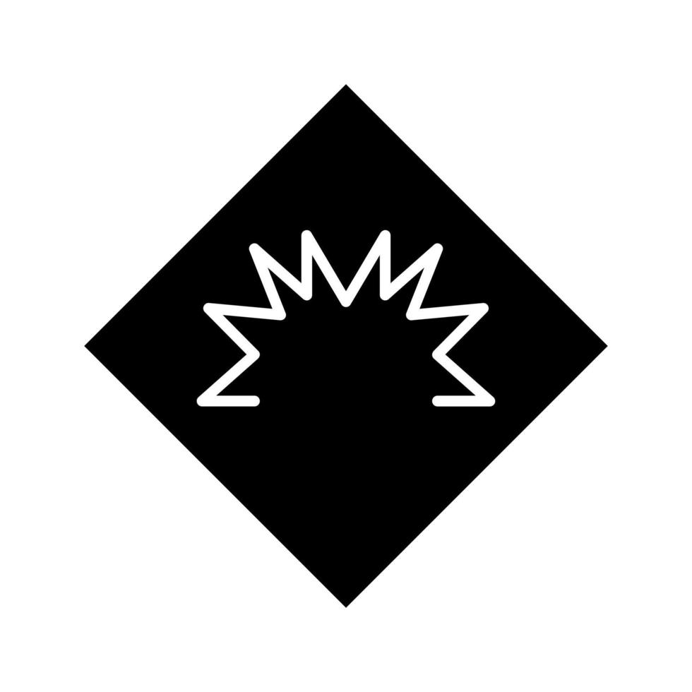 Danger of Welding Flash Vector Icon