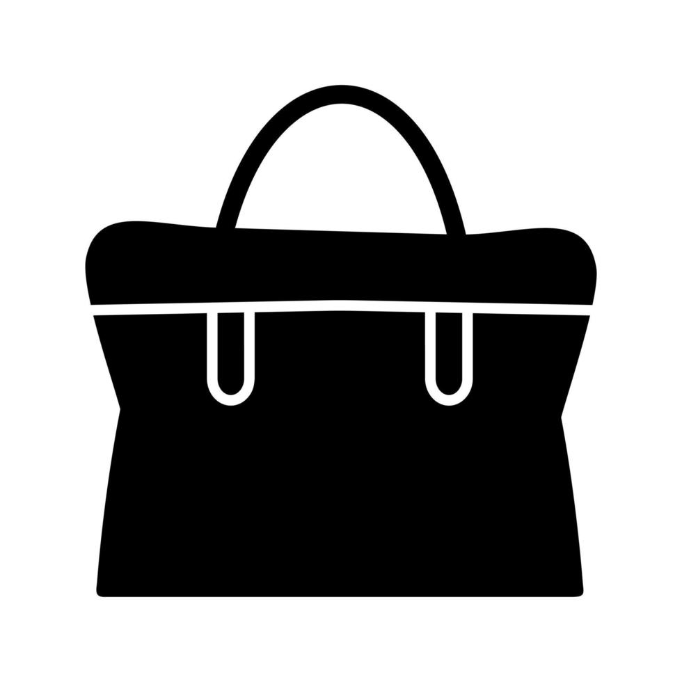 icono de vector de bolsa