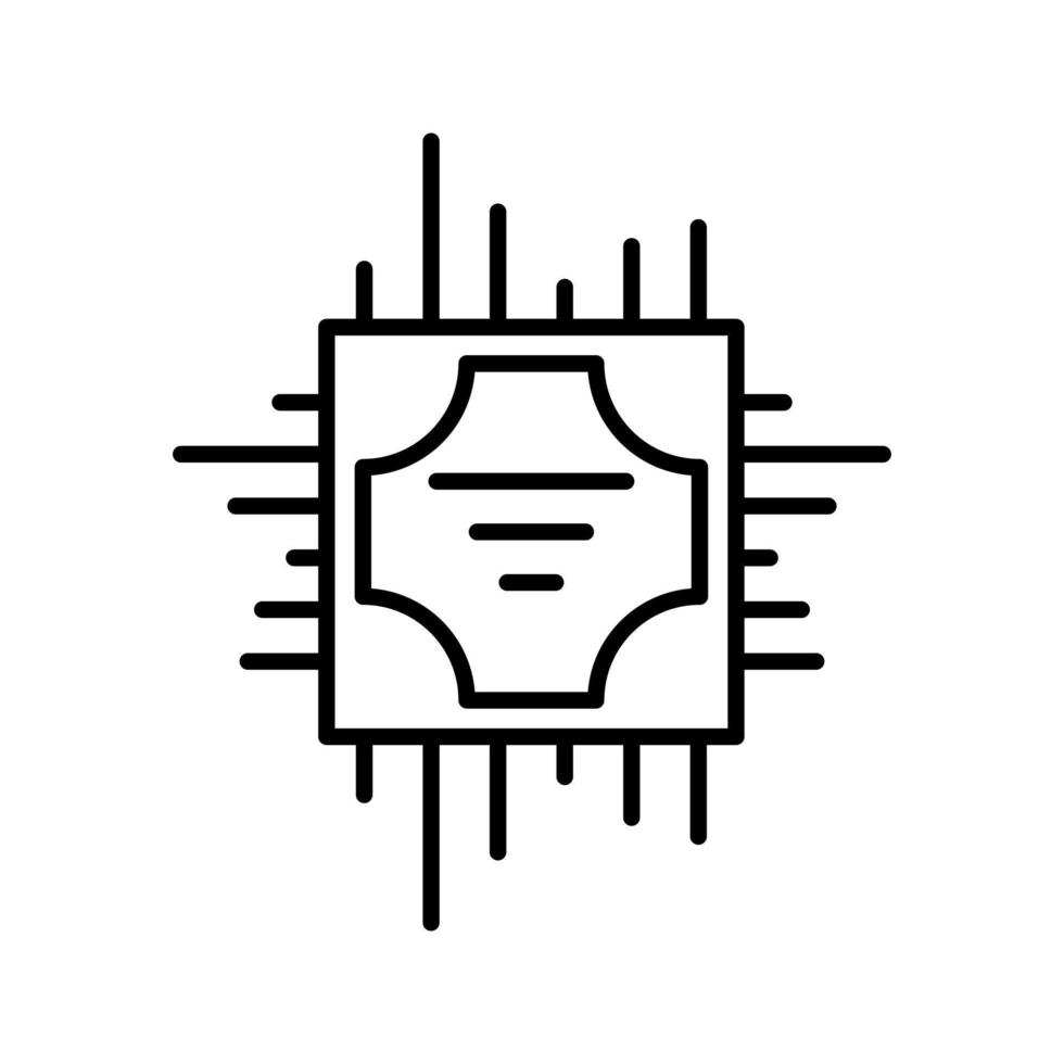 Cpu Vector Icon