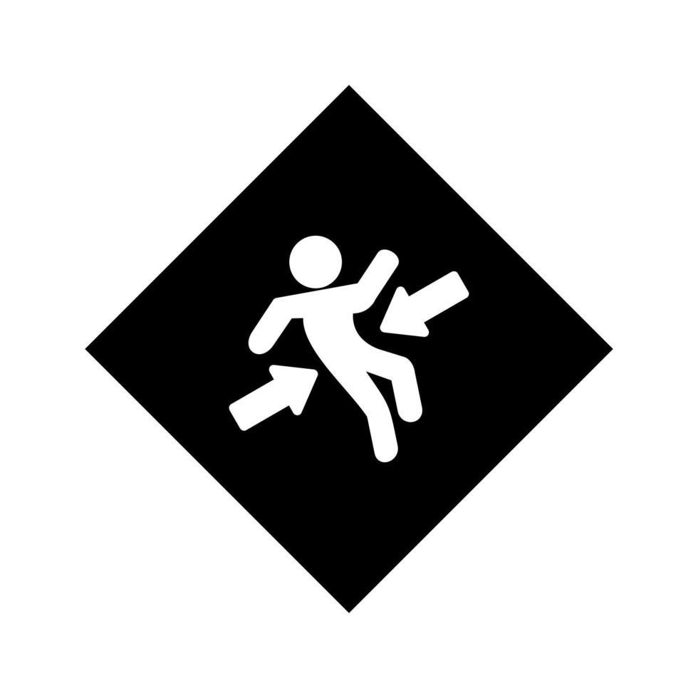 Crush Zone Vector Icon