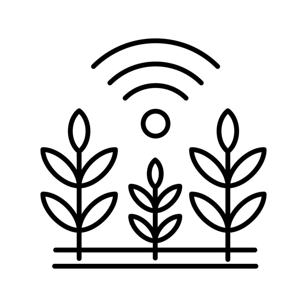 Wheat Vector Icon