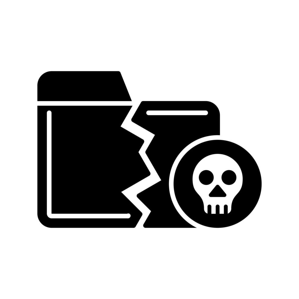 Infected Files Vector Icon