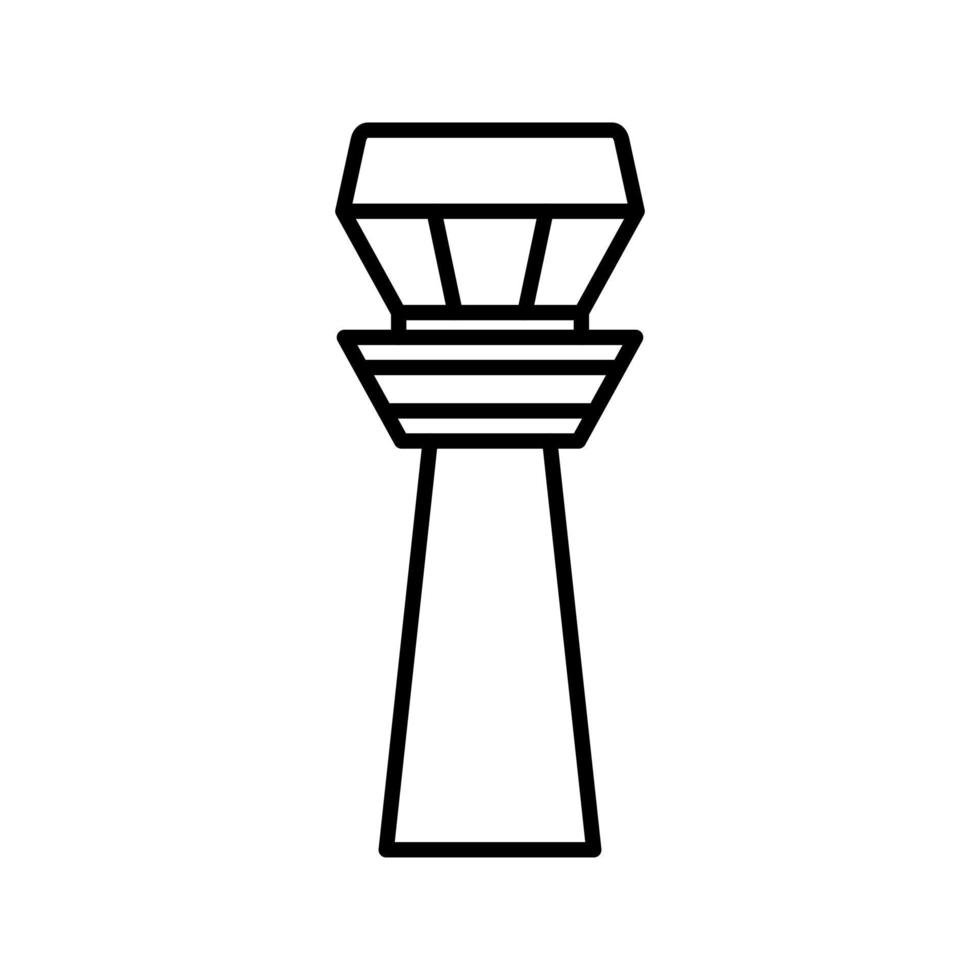 icono de vector de torre de control