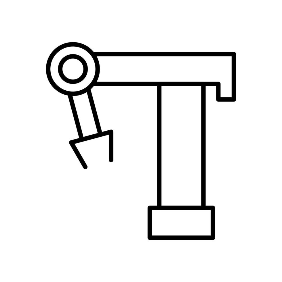 Robotic Arm Vector Icon