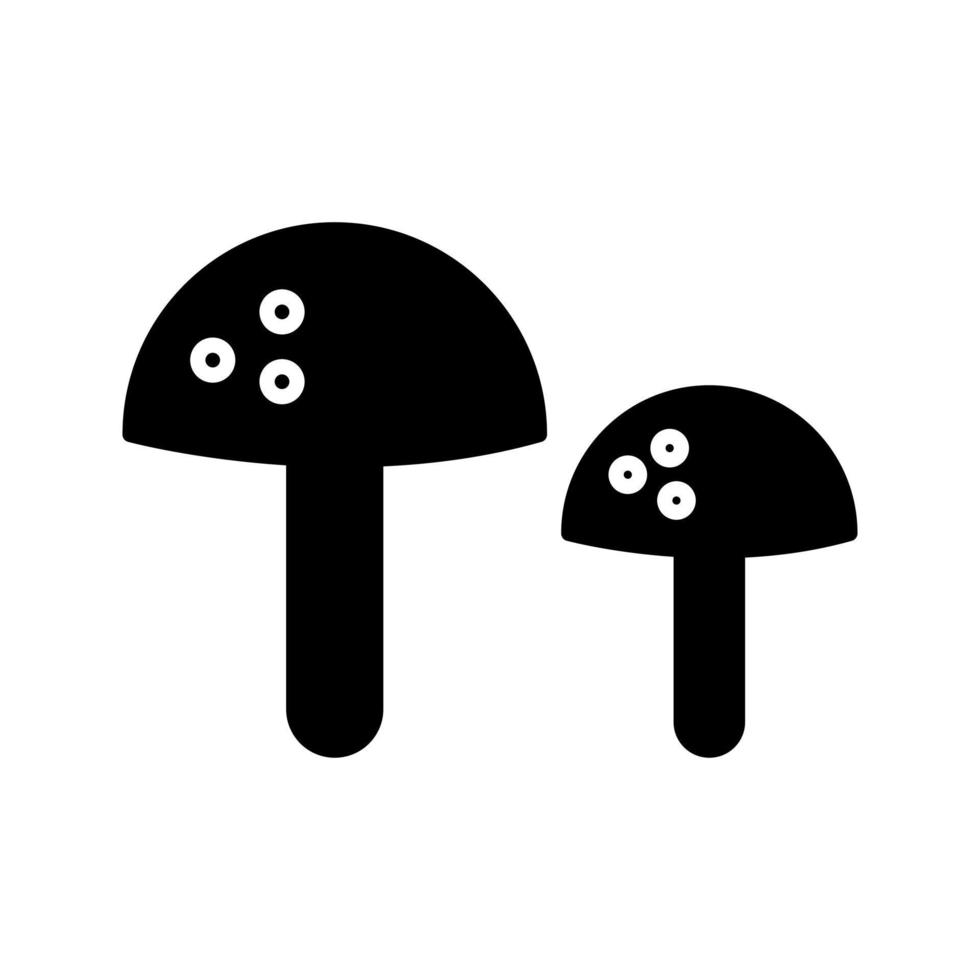Mushrooms Vector Icon