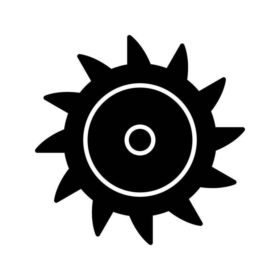 Saw Blade Vector Icon