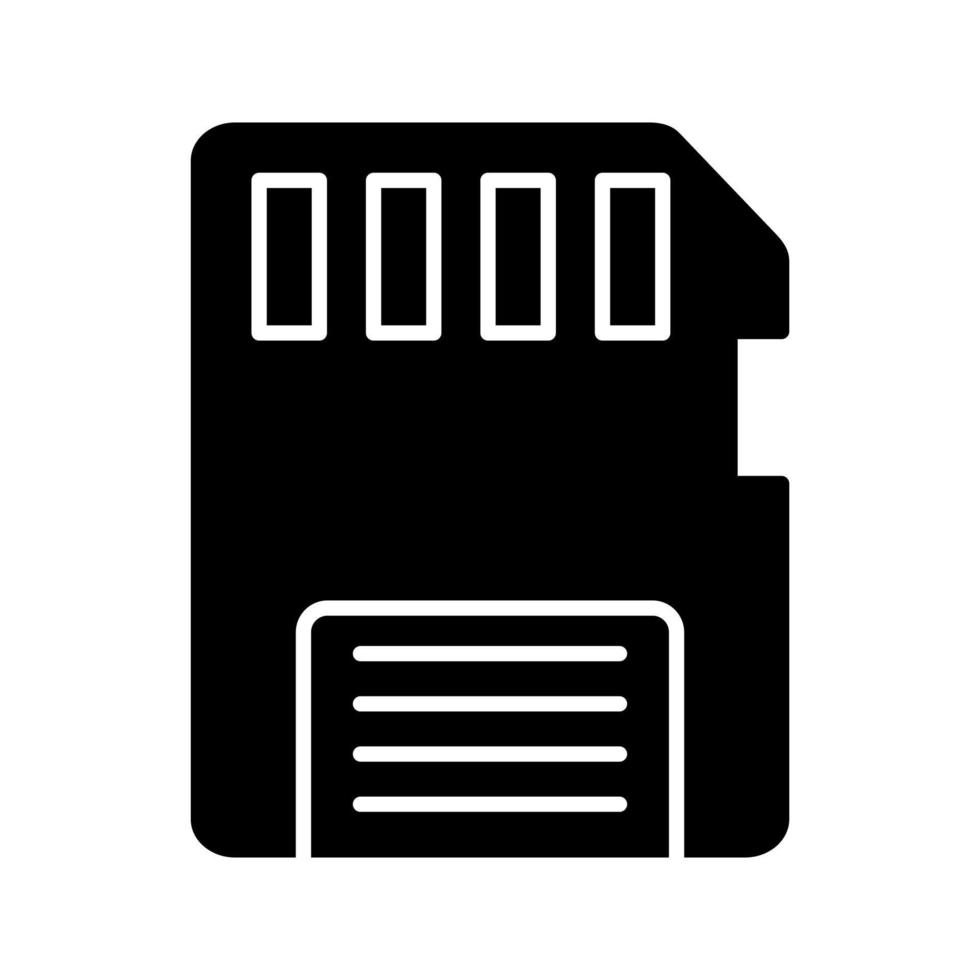 Memory Card Vector Icon