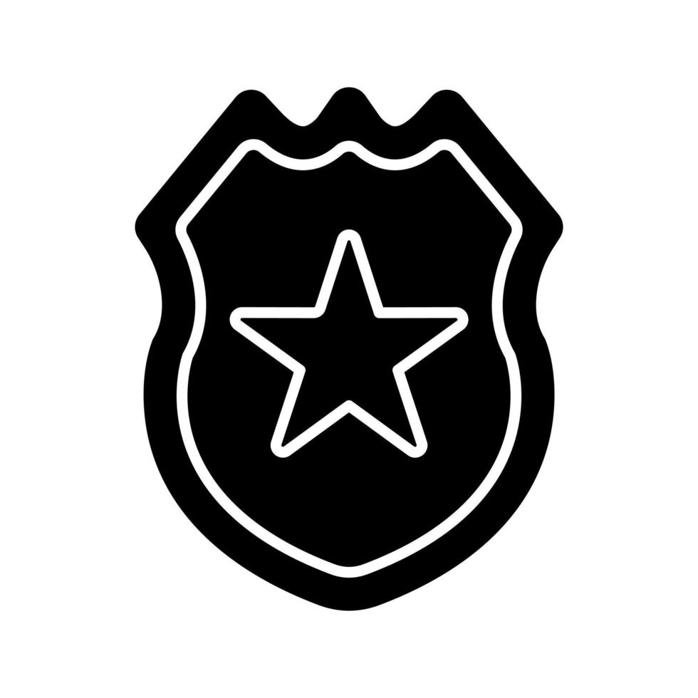 icono de vector de escudo