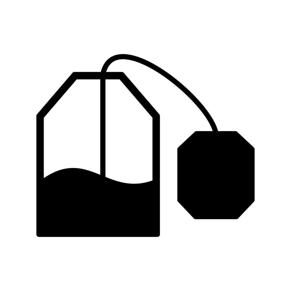 Tea Bag Vector Icon