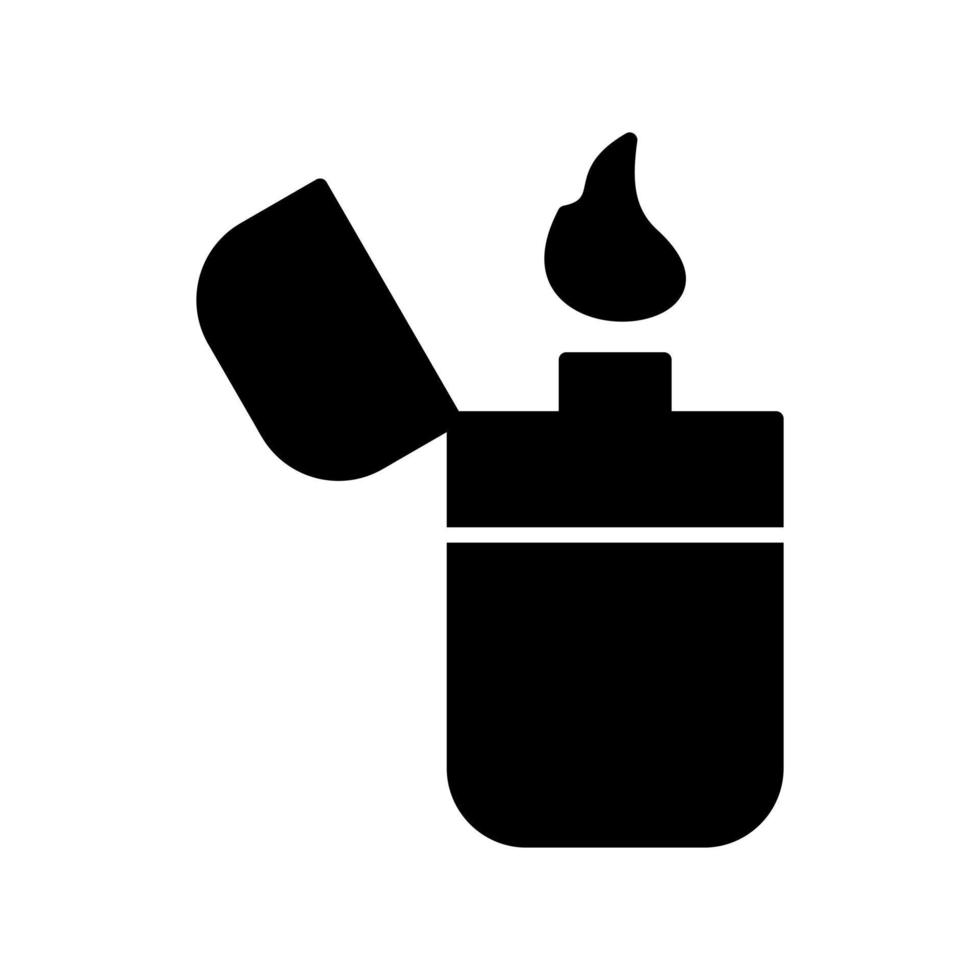 Unique Lighter Vector Icon