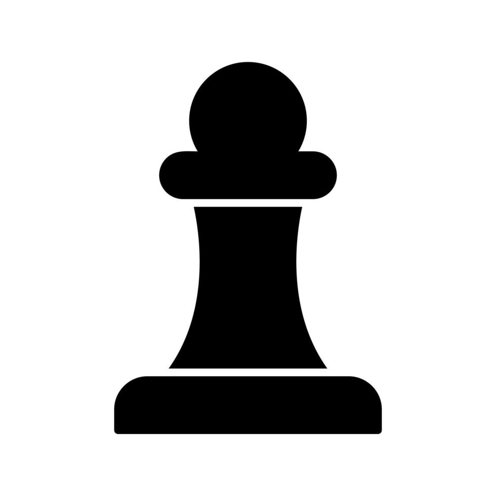 Unique Pawn Vector Icon