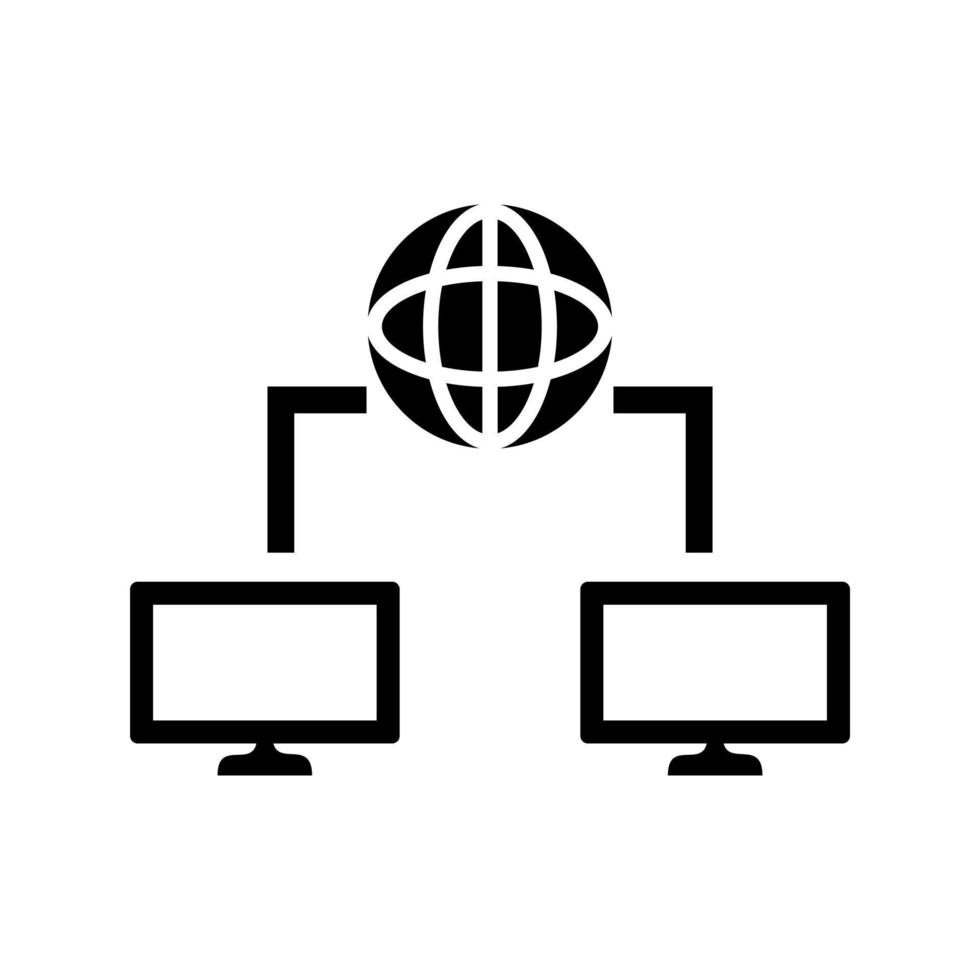 Unique Internet Connectivity Vector Icon