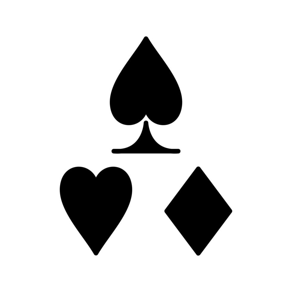 Card Suits Vector Icon