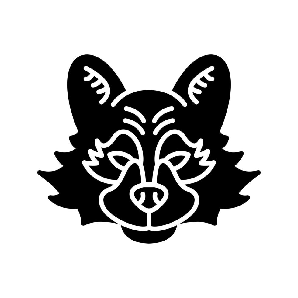 Raccoon Vector Icon