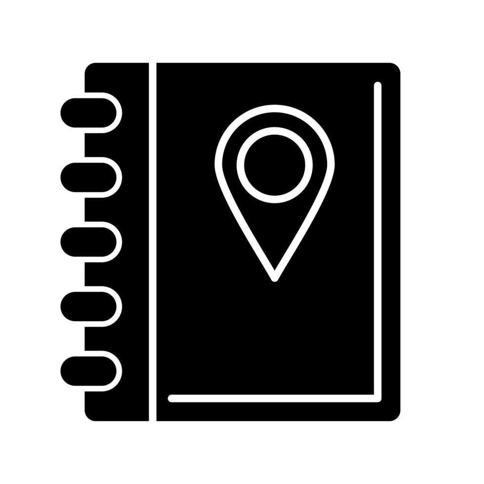Address Book Vector Icon 14707395 Vector Art at Vecteezy