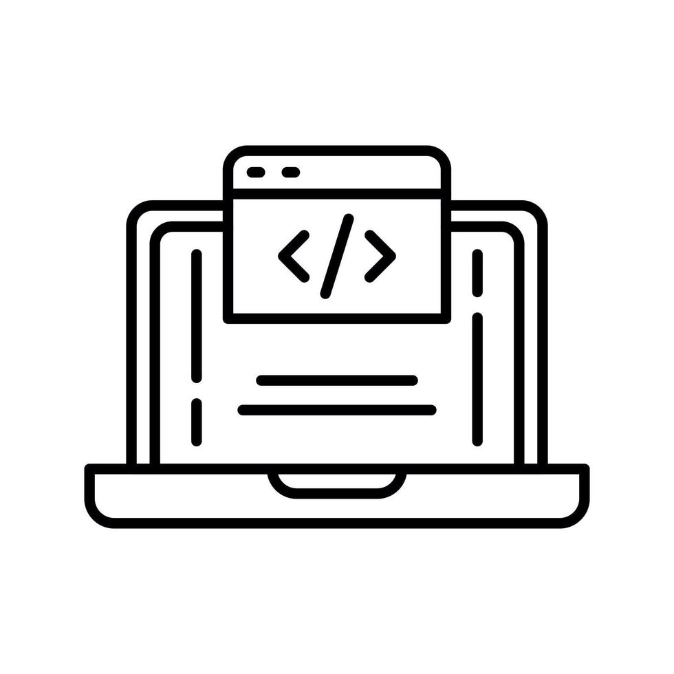 Coding Vector Icon 14707550 Vector Art at Vecteezy