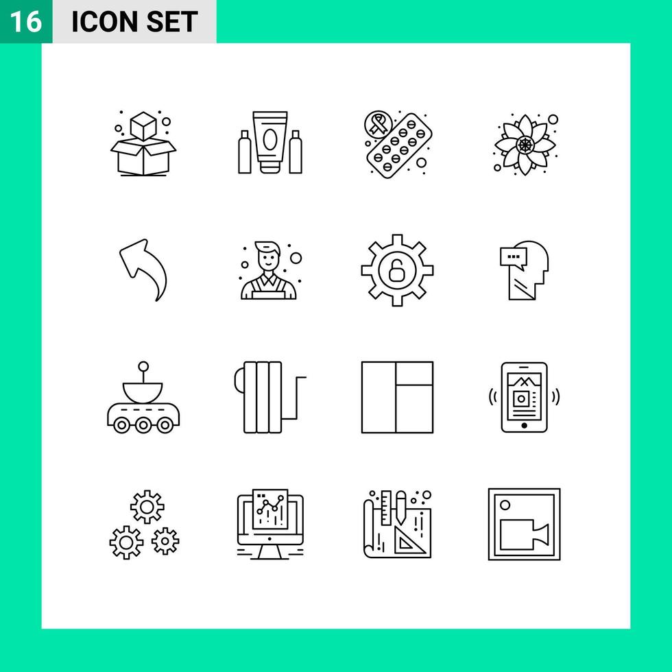 16 Thematic Vector Outlines and Editable Symbols of arrows left medicine arrow rangoli Editable Vector Design Elements