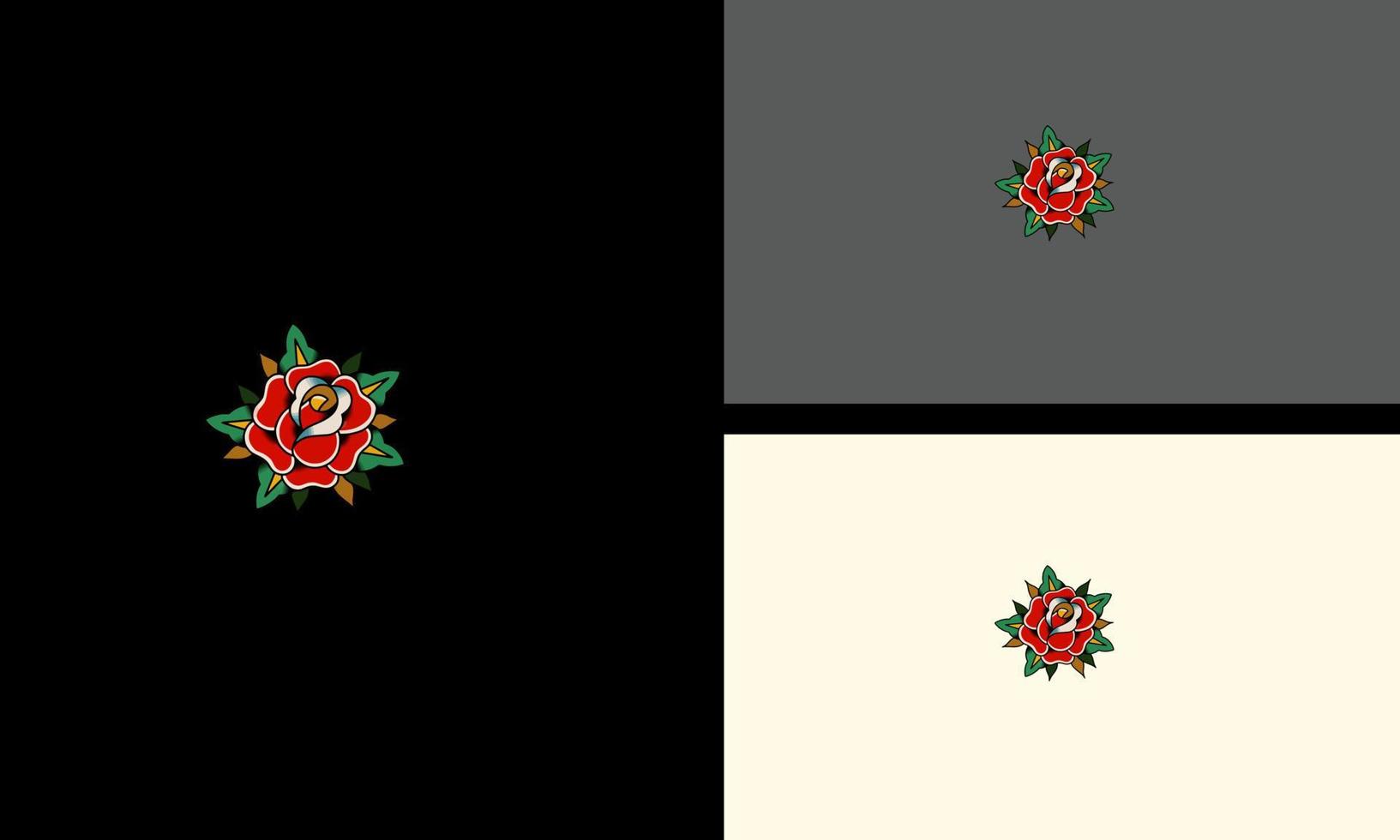 red rose flowers beautiful vector illustration mascot