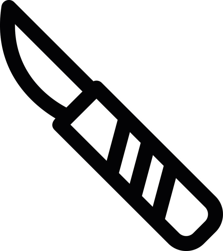 Scalpel Line Icon vector