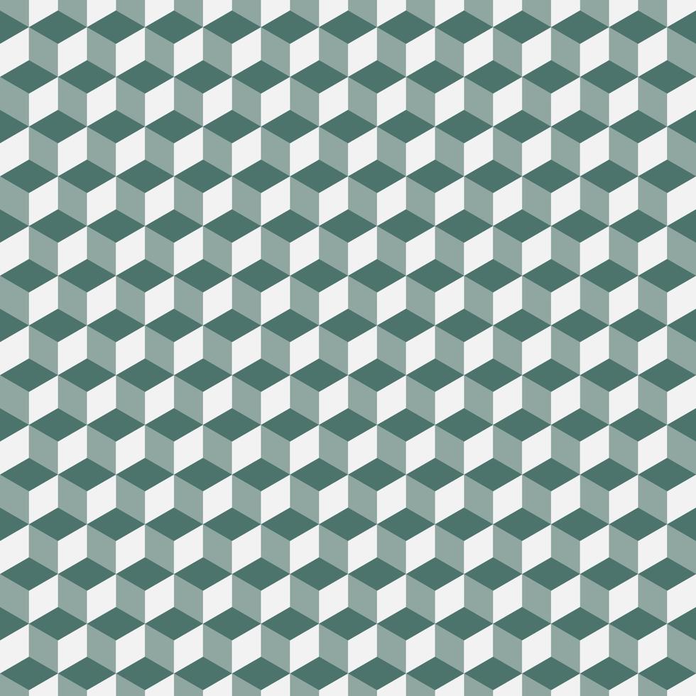 Seamless background pattern with cube texture, geometric design, eps10 vector