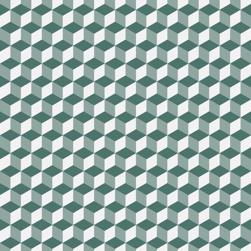 Seamless background pattern with cube texture, geometric design, eps10 vector