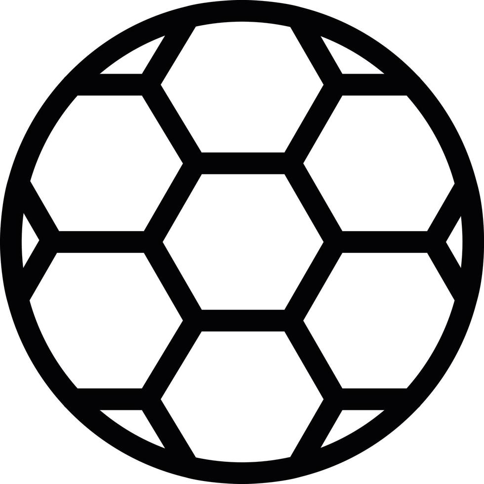 Football Line Icon vector