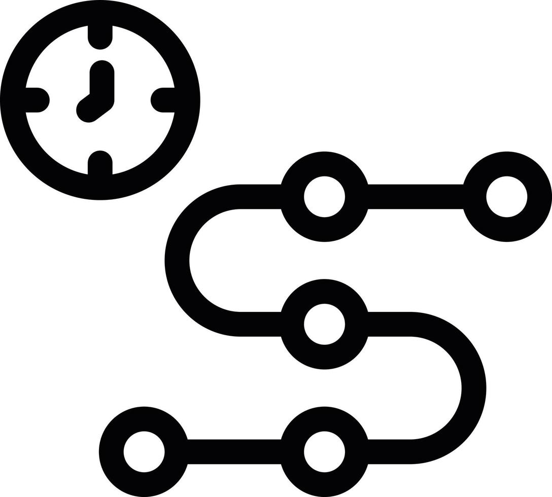 Time Line Icon vector