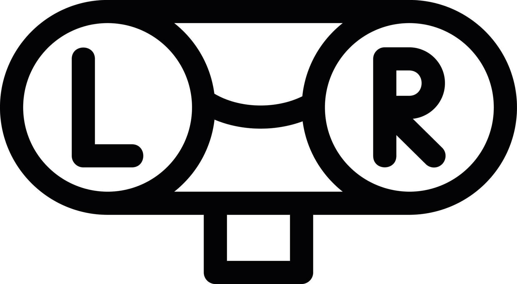 Ophthalmology Line Icon vector