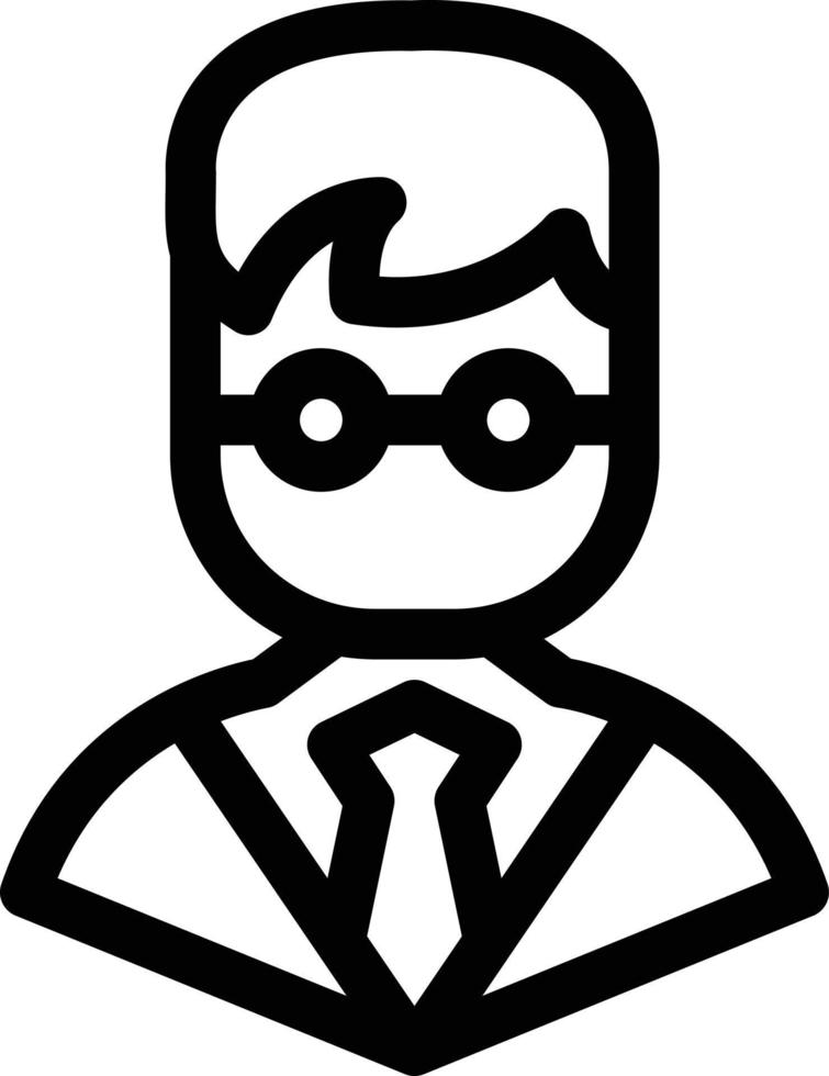 Teacher Line Icon vector