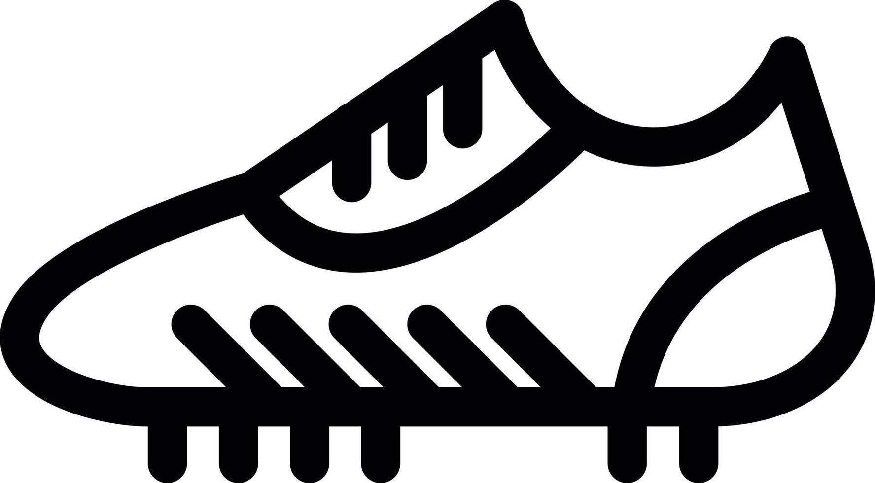 Football Boots Line Icon vector