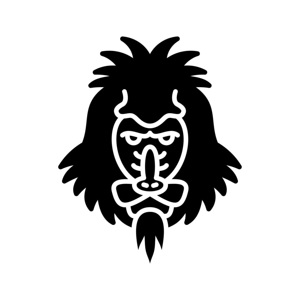 Mandrill Vector Icon