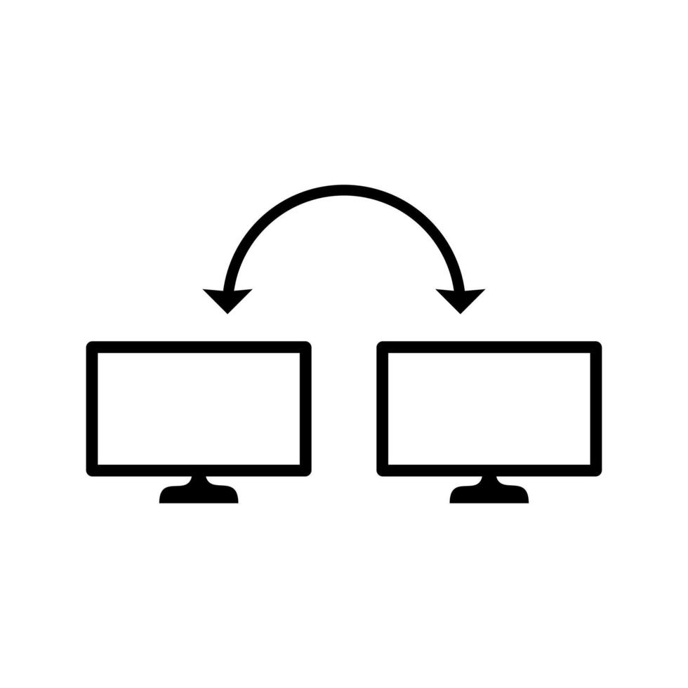 Unique Connected Systems Vector Icon