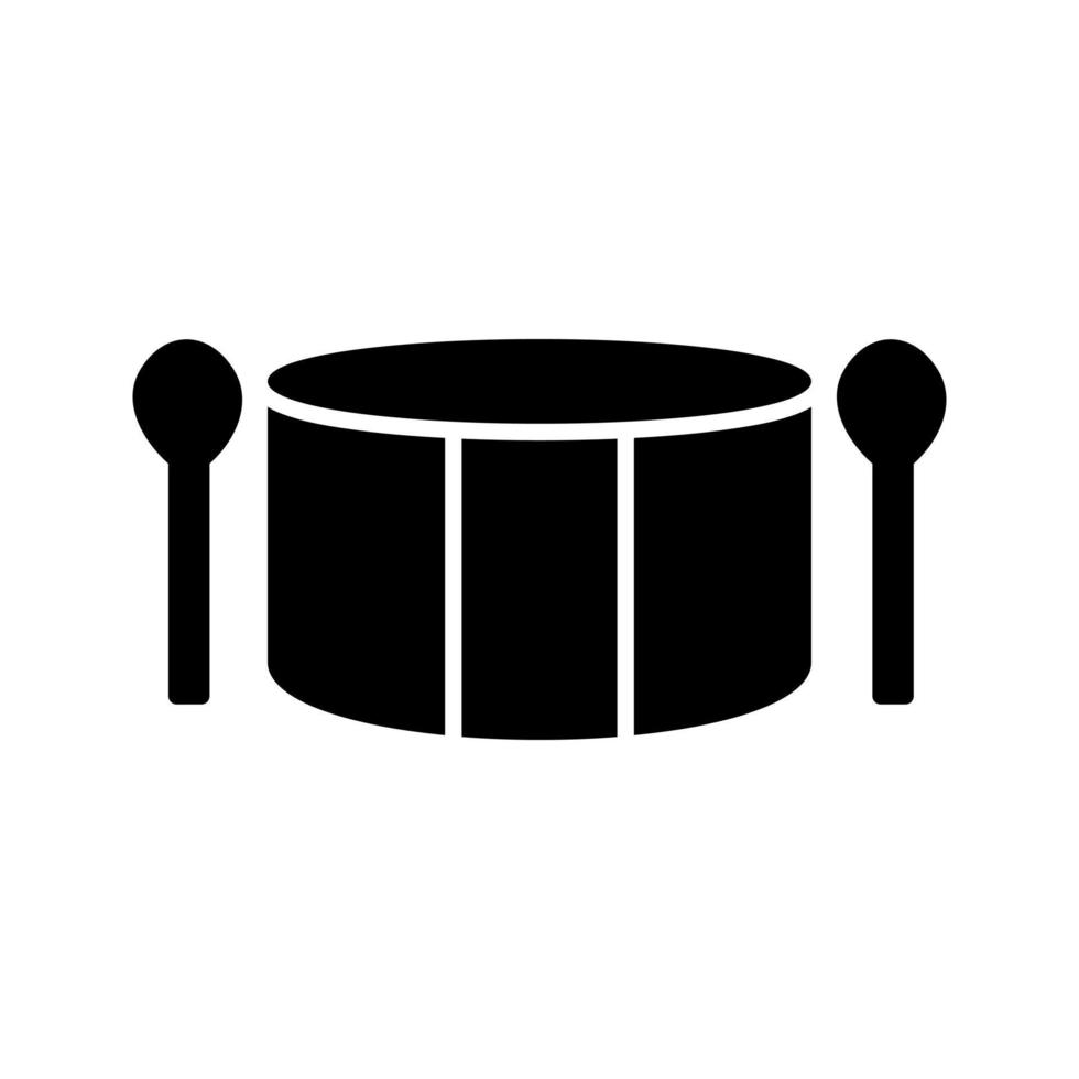 icono de vector de tambor