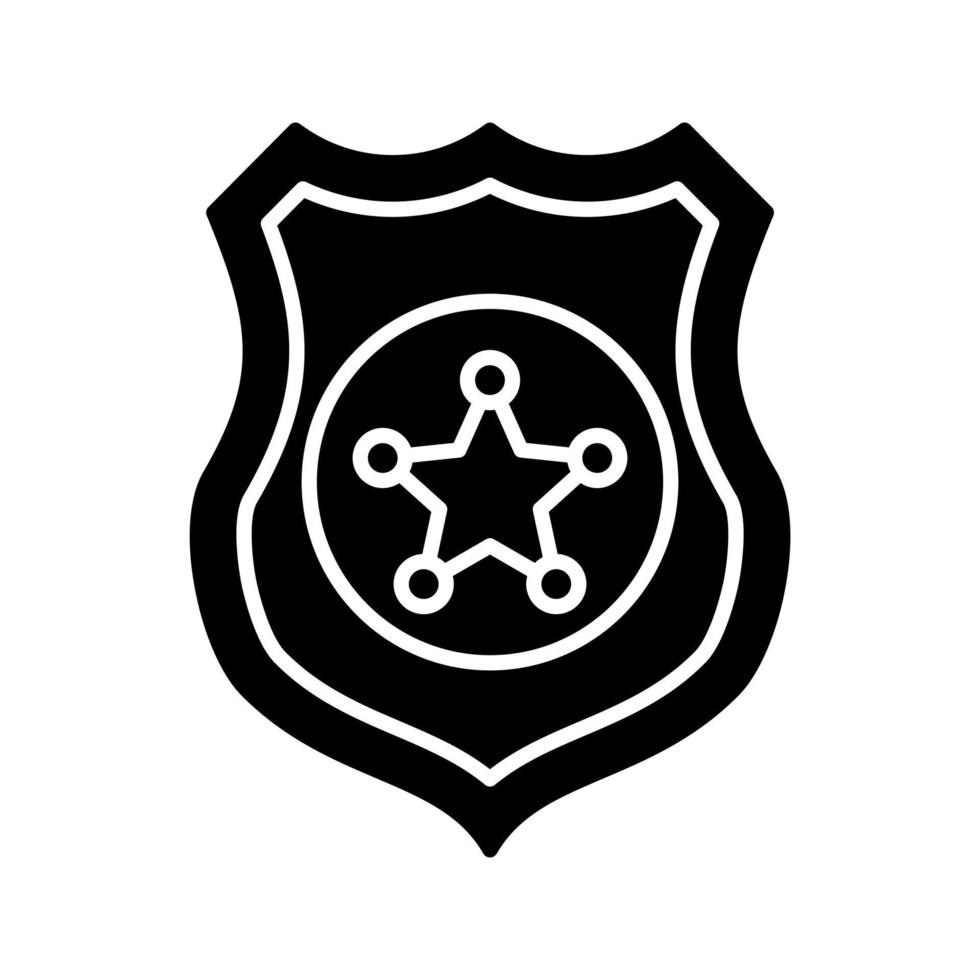 Police shield Vector Icon