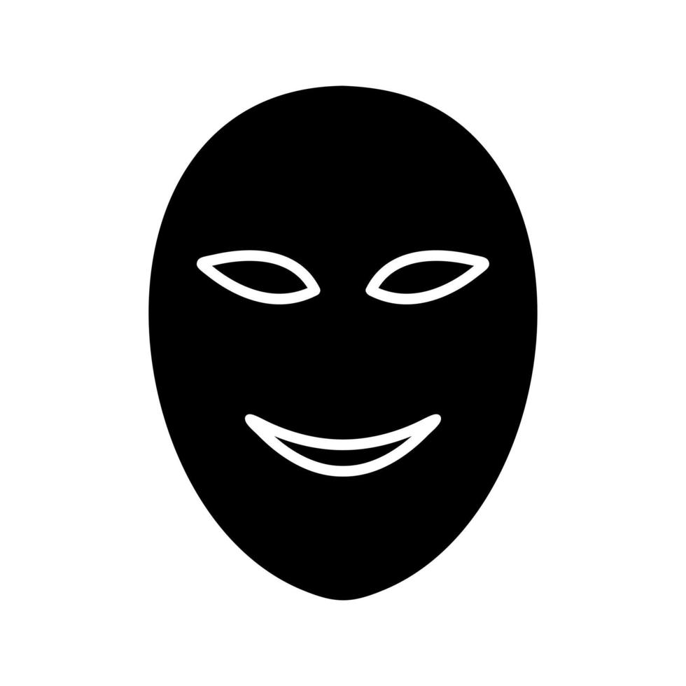 Ancient Face Mask Vector Icon