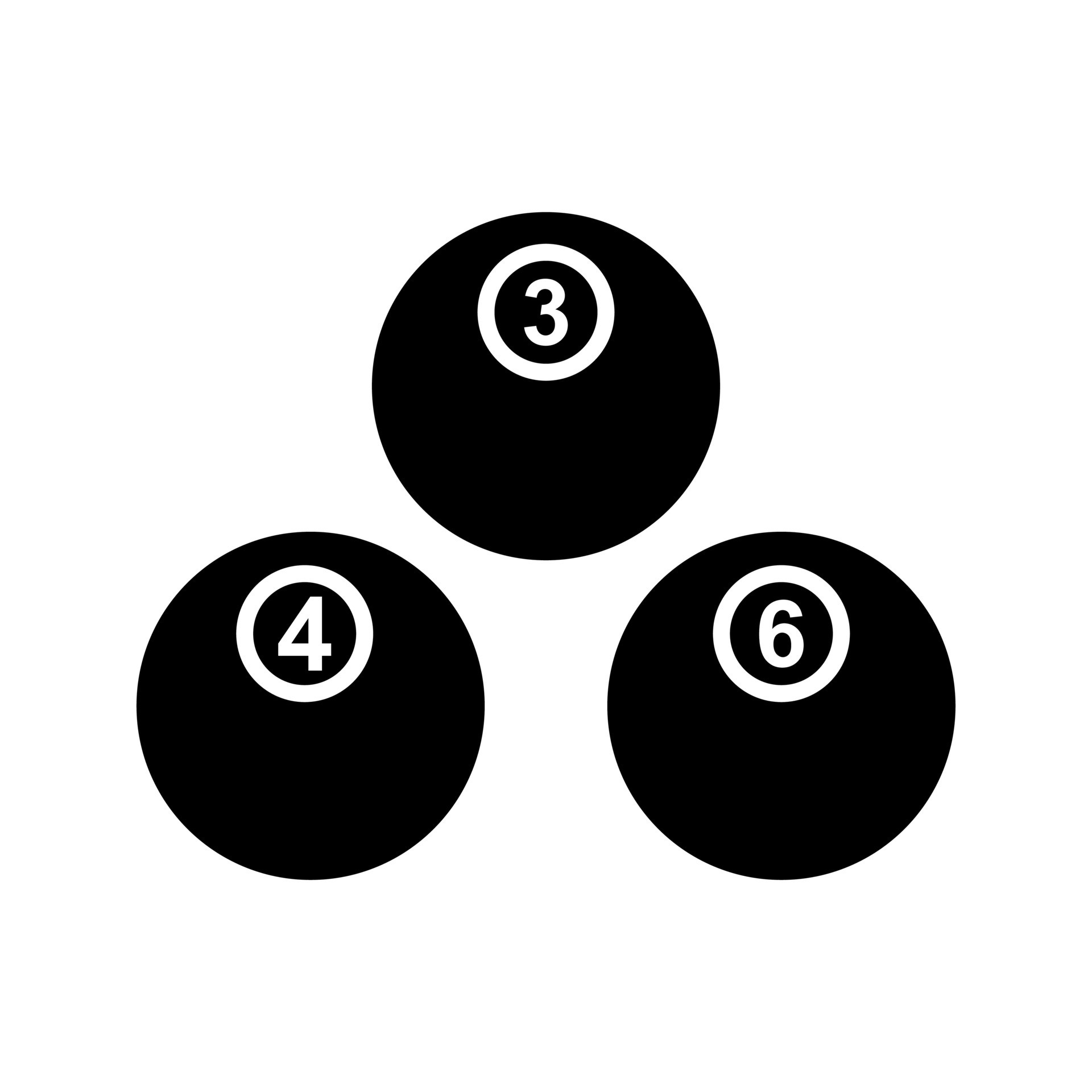 Unique Snooker Balls Vector Icon 14716975 Vector Art at Vecteezy