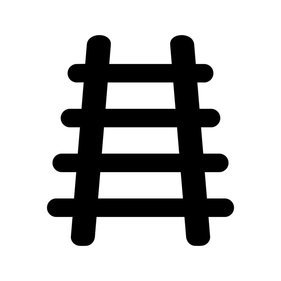Train Tracks Vector Icon