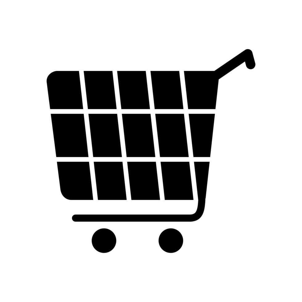 Shopping Cart Vector Icon 14717098 Vector Art at Vecteezy